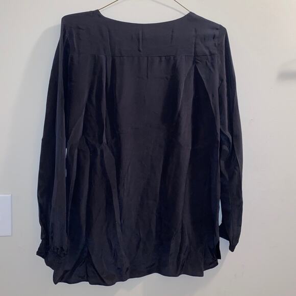 Zara Black Cougar Long Sleeve Blouse - Picture 5 of 5